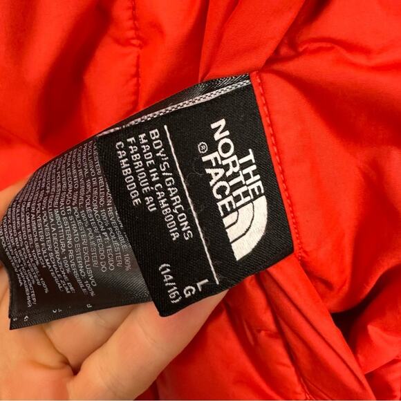 The North Face Boys Perrito Puffer Coat Reversible - Picture 6 of 10